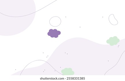 Hand drawn minimal background. Hand drawn abstract shape background