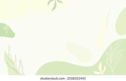 Hand drawn minimal background. Hand drawn abstract shape background