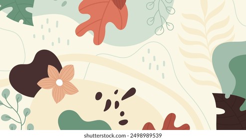 Hand drawn minimal background vector design in eps 10