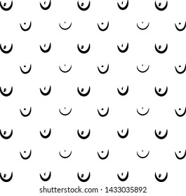 Hand drawn minimal Doodle Digital Paper. Transparent background