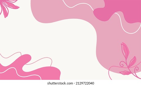 hand drawn minimal nature abstract background perfect for presentation, wallpaper, etc.