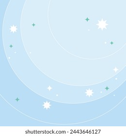 Hand drawn minimalist background design.
