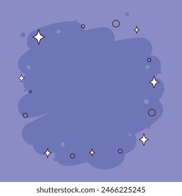 Hand drawn minimalist background design.