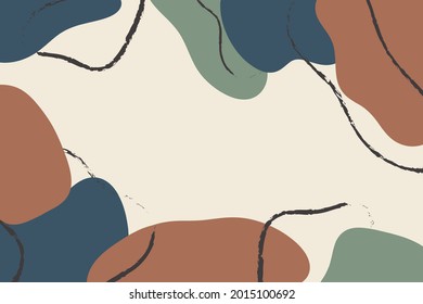 Hand Drawn Minimalist Pastel Wallpaper Desktop