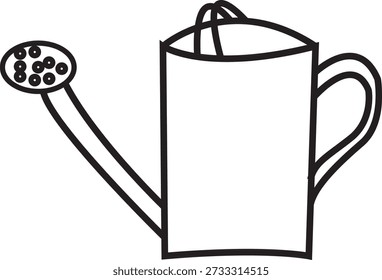 Ilustración minimalista dibujada a mano del arte de la línea del sofá con los cojines para el diseño interior de la sala de estar y los proyectos para colorear