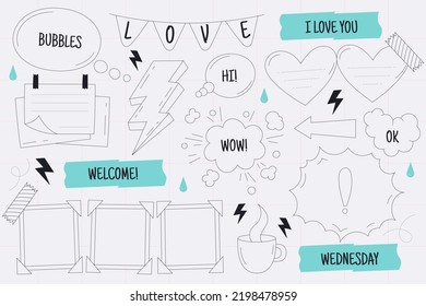 hand drawn Mission. Vision. Values. Web page template. Modern doodle design concept. vector hand drawn business infographics sketch or set chart, graph, diagram doodle