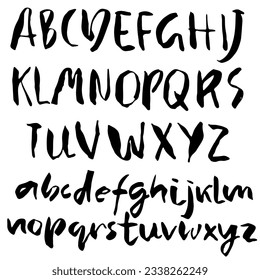 Hand Drawn Modern Brush Font