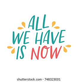 Hand drawn modern lettering illustration Girls Can Do Anything. Festive vector background for decorative design. Easy to use for stickers, textile prints, banners, card template. Motivational quote.