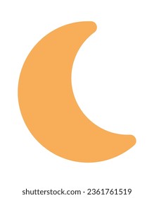 Hand Drawn Moon Vector Illustration