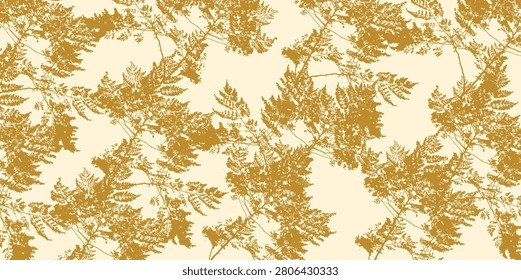 hand drawn Moringa tree and lots of leaf pattern with light background.eps.eps