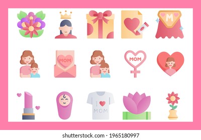 Hand drawn mothers day amazing vectors for loving moms.