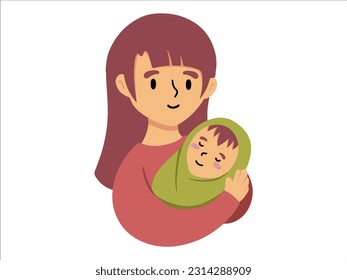 Hand drawn Mother's day illustration