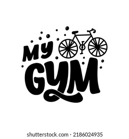 Hand drawn motivation lettering phrase in modern calligraphy style. Inspiration slogan for print and poster design. Vector