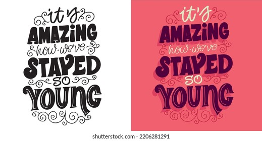 Hand drawn motivation lettering phrase in modern calligraphy style. Inspiration slogan for print and poster design. Vector t-shirt design