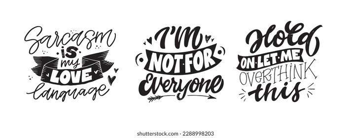 Hand drawn motivation lettering phrase in modern calligraphy style. Inspiration slogan for print and poster design. Vector