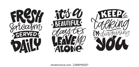 Hand drawn motivation lettering phrase in modern calligraphy style. Inspiration slogan for print and poster design. Vector