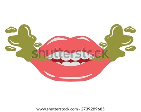 Hand Drawn Mount Bad Breath