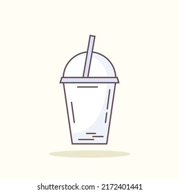 Hand drawn mug vector template