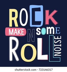 Hand drawn music elements. Music about doodle illustration. Vector illustration. Hand drawing slogans and icons vector.