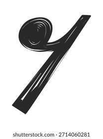 Handgezeichnete Musik einfache Doodle