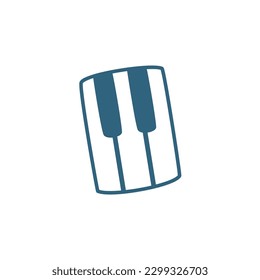 hand drawn musical instruments element