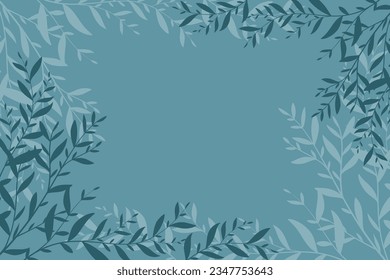 handgezeichneter Naturhintergrund