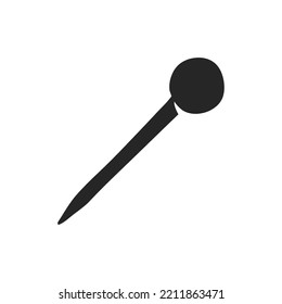 Hand drawn Needle vector illustration