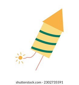 Hand Drawn New Year Element Illustration For New Year Poster, Card, Quotes, etc.