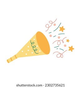 Hand Drawn New Year Element Illustration For New Year Poster, Card, Quotes, etc.