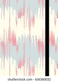 Hand drawn notebook cover in glitch style. Pastel colors.