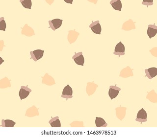 Hand drawn oak ball . Oak ball  vector illustration