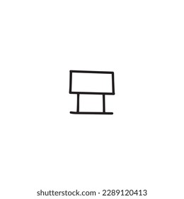 Icono de objeto dibujado a mano aislado en fondo blanco,ilustración vectorial eps10