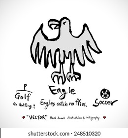 Hand drawn object sketch - vector illustration