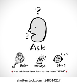 Hand drawn object sketch - vector illustration  