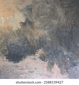 Hand drawn oil painting. Abstract art background. Oil painting on canvas.
