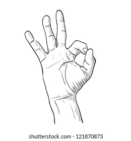 Hand drawn OK