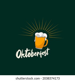 Hand drawn oktoberfest. Vector illustration