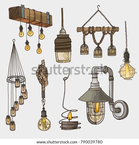 Similar – Image, Stock Photo Extraordinary lantern light