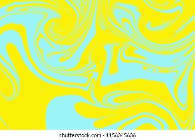 Hand drawn on water marbling texture. Grunge. Marble, ebru, suminagashi. Marbled abstract, natural wavy color surface. Highly textured colourful paper. Decorative stone interior pattern.