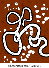 Hand Drawn Organic Background