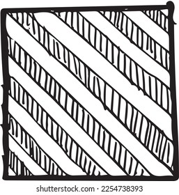 Hand drawn organic pattern in black and white. The pattern is based on the pattern on the plant.