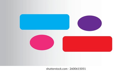 Hand drawn organic rectangular frame. Abstract scribble fluid shapes. Free organic flat blob. vector background modern. eps10
