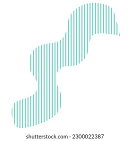 Hand Drawn Organic Shape stripe 