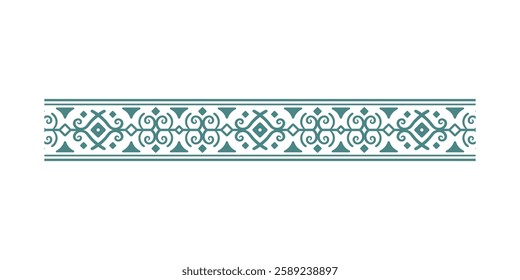 Hand drawn ornament borders editable background