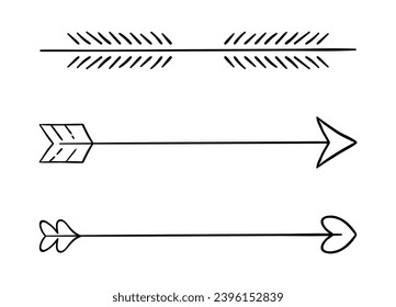 Hand drawn ornament divider collection