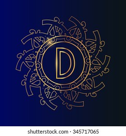 Hand Drawn Ornamental Alphabet
