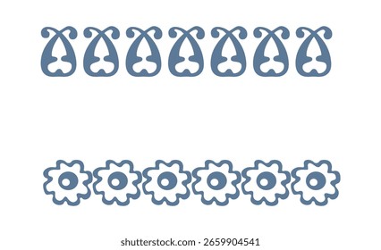 Hand drawn ornamental borders Collection