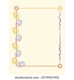 hand drawn ornamental frames decorative vector