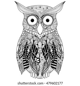 9,093 Owl Coloring Pages Images, Stock Photos & Vectors | Shutterstock