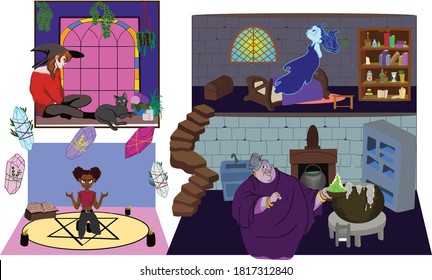 A hand drawn pack of resources for a unique event such as a spooky party. This pack can be adjusted for any other occasion - let your imagination run free - let the magic take control